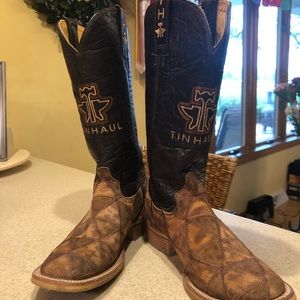 NEW Tin Haul Boots, Women’s Siz 8, “Wild Thing”